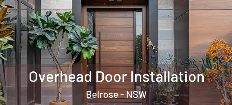 Overhead Door Installation Belrose - NSW
