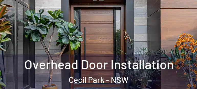  Overhead Door Installation Cecil Park - NSW