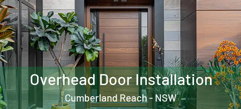  Overhead Door Installation Cumberland Reach - NSW