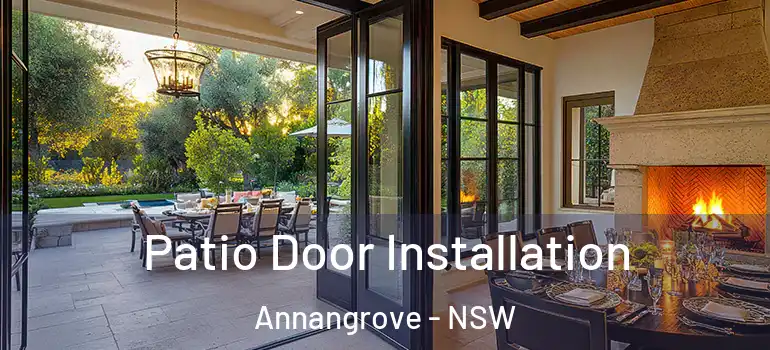 Patio Door Installation Annangrove - NSW