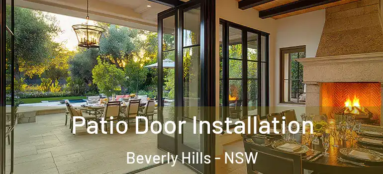  Patio Door Installation Beverly Hills - NSW