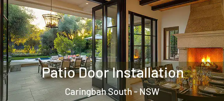 Patio Door Installation Caringbah South - NSW