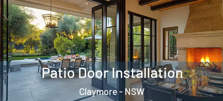  Patio Door Installation Claymore - NSW
