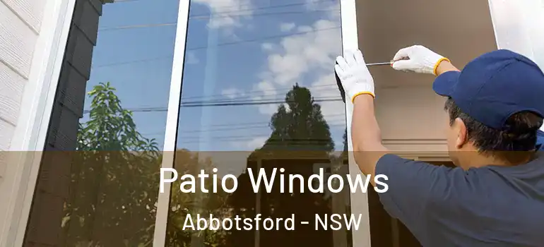 Patio Windows Abbotsford - NSW