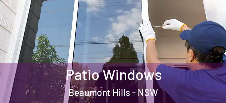Patio Windows Beaumont Hills - NSW