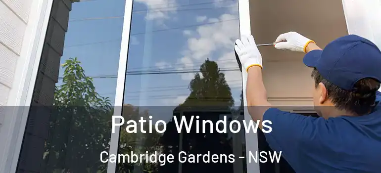  Patio Windows Cambridge Gardens - NSW