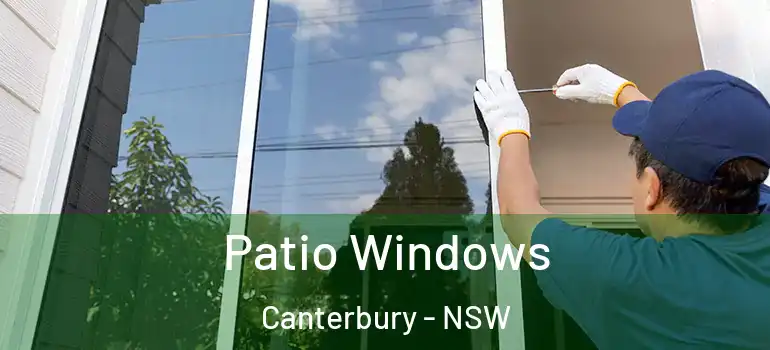 Patio Windows Canterbury - NSW
