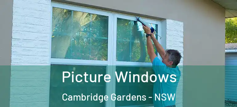Picture Windows Cambridge Gardens - NSW