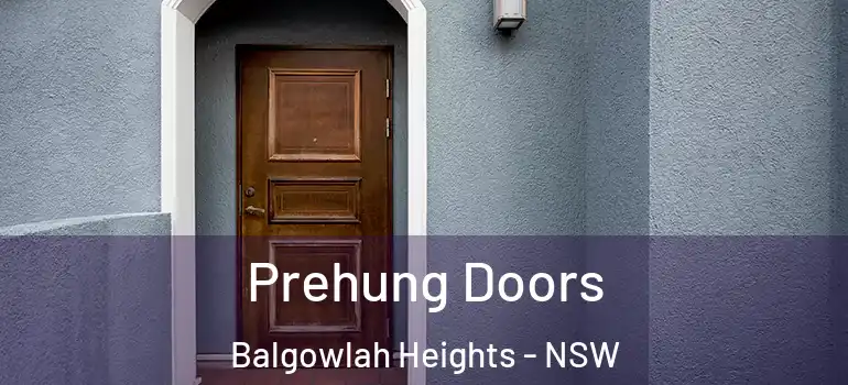 Prehung Doors Balgowlah Heights - NSW