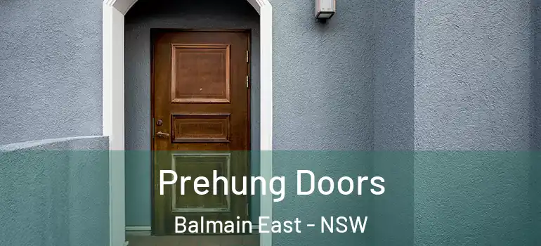 Prehung Doors Balmain East - NSW
