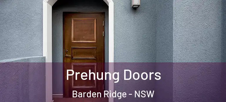 Prehung Doors Barden Ridge - NSW