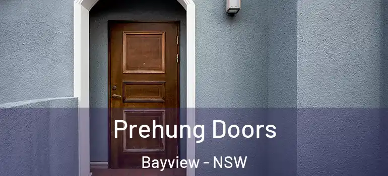 Prehung Doors Bayview - NSW