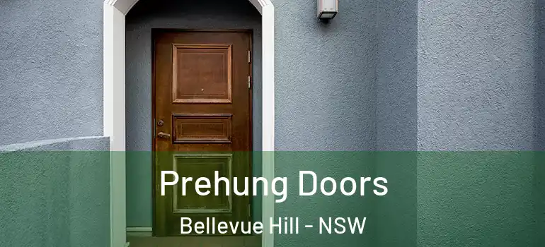 Prehung Doors Bellevue Hill - NSW