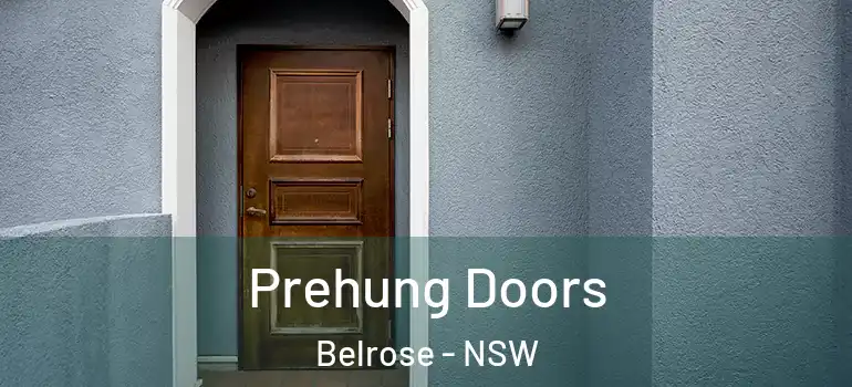 Prehung Doors Belrose - NSW