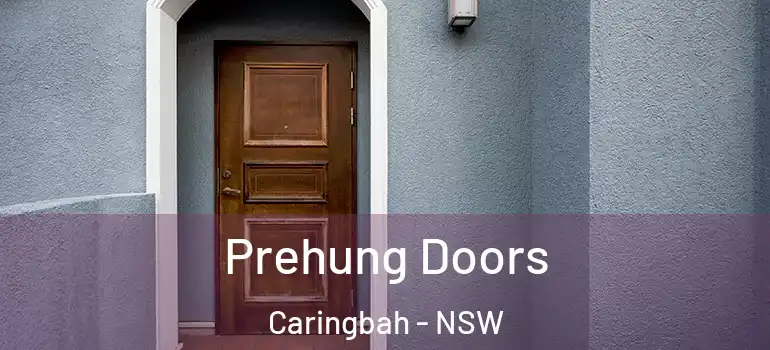 Prehung Doors Caringbah - NSW