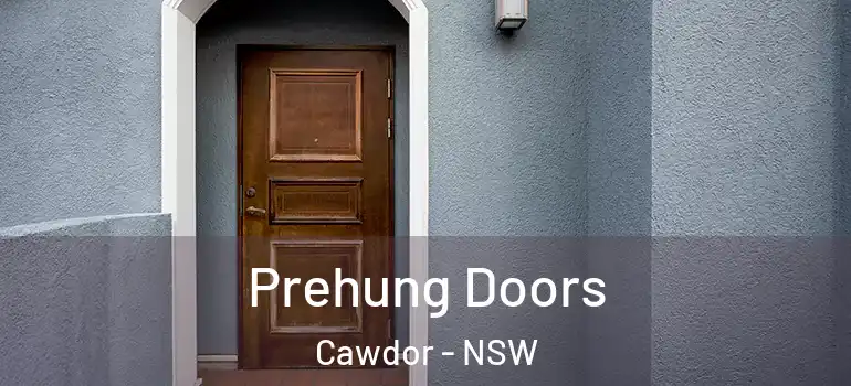 Prehung Doors Cawdor - NSW