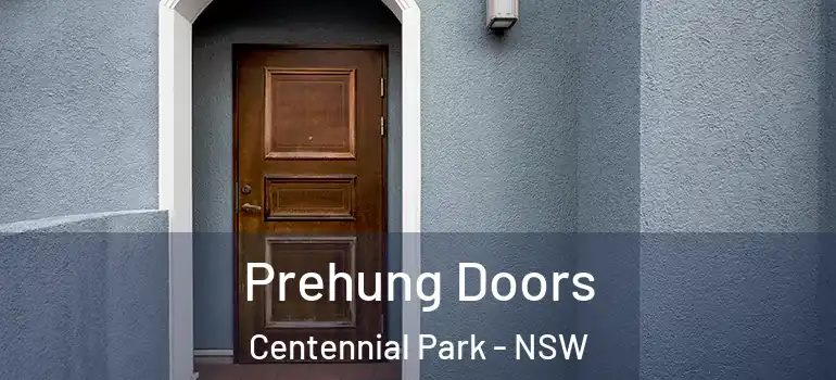  Prehung Doors Centennial Park - NSW