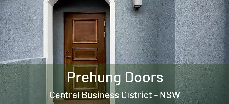  Prehung Doors Central Business District - NSW