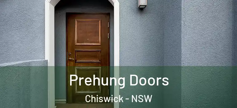 Prehung Doors Chiswick - NSW