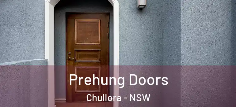 Prehung Doors Chullora - NSW