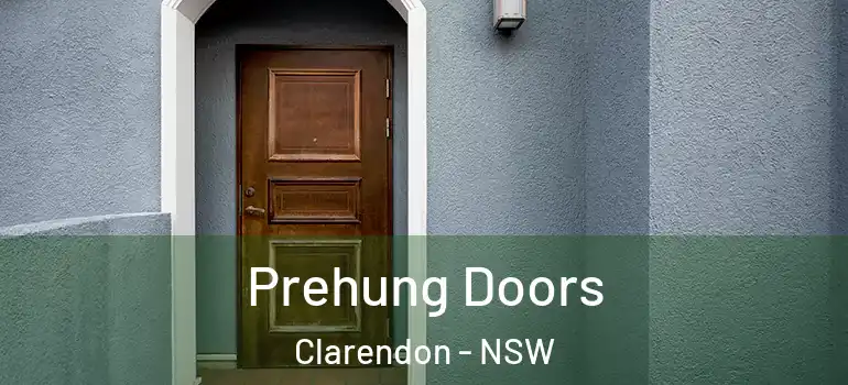 Prehung Doors Clarendon - NSW