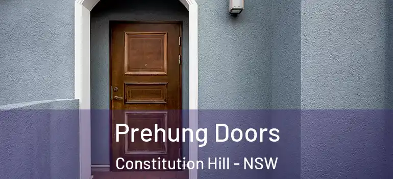  Prehung Doors Constitution Hill - NSW