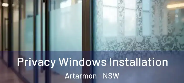 Privacy Windows Installation Artarmon - NSW