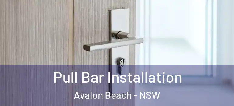Pull Bar Installation Avalon Beach - NSW