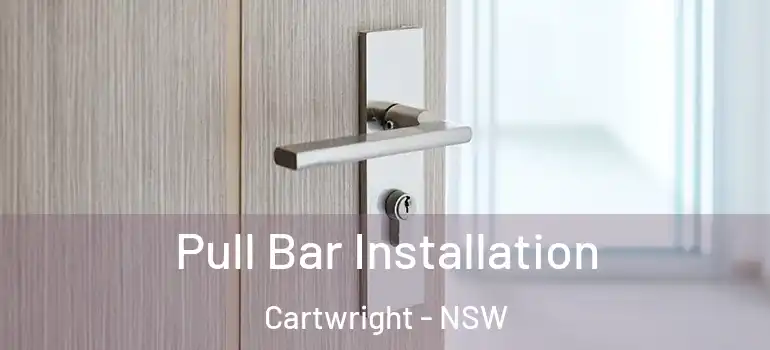 Pull Bar Installation Cartwright - NSW