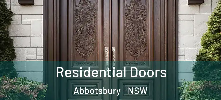 Residential Doors Abbotsbury - NSW
