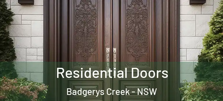  Residential Doors Badgerys Creek - NSW