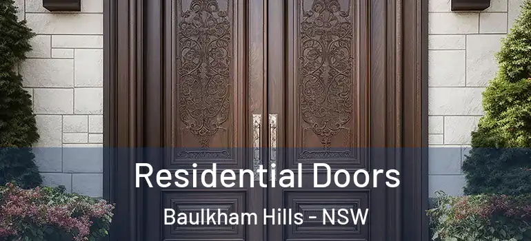  Residential Doors Baulkham Hills - NSW