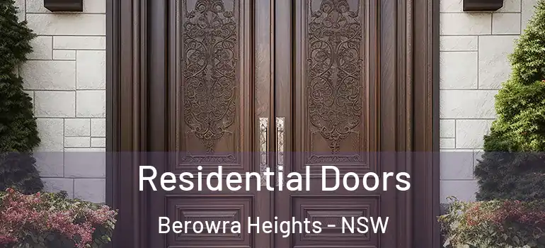 Residential Doors Berowra Heights - NSW