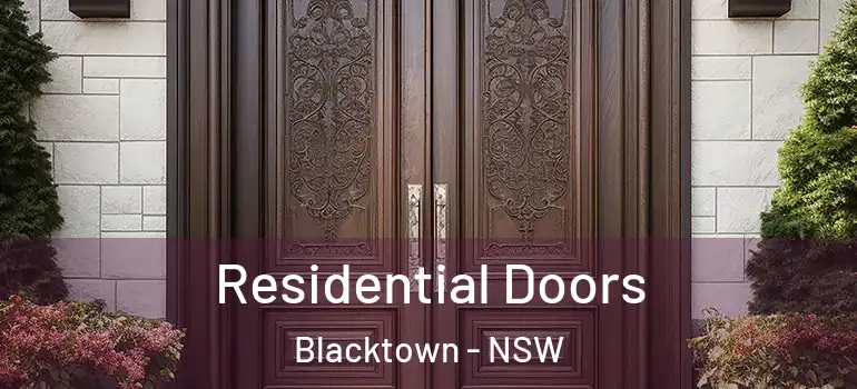 Residential Doors Blacktown - NSW