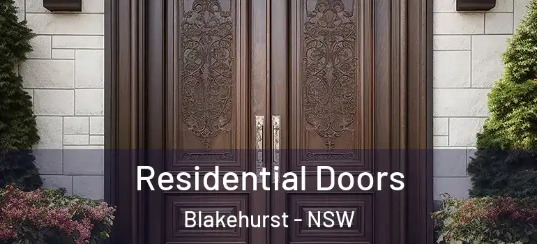 Residential Doors Blakehurst - NSW