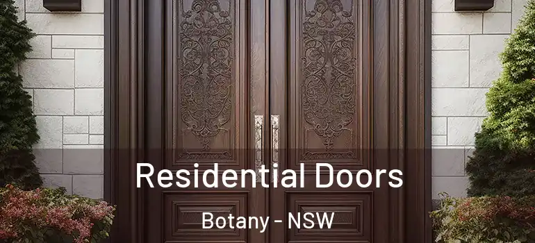Residential Doors Botany - NSW