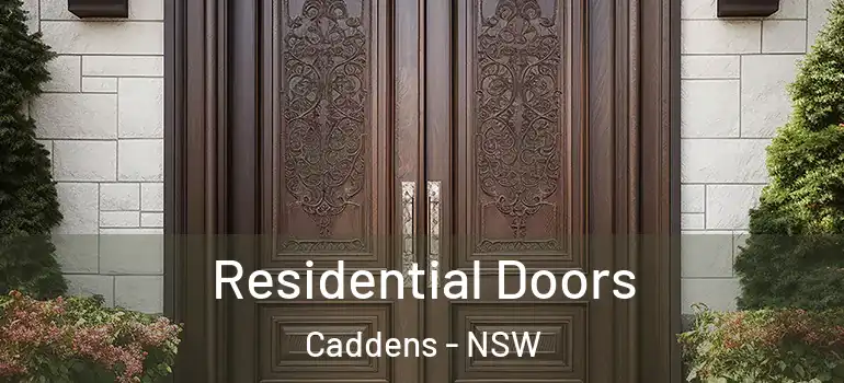 Residential Doors Caddens - NSW