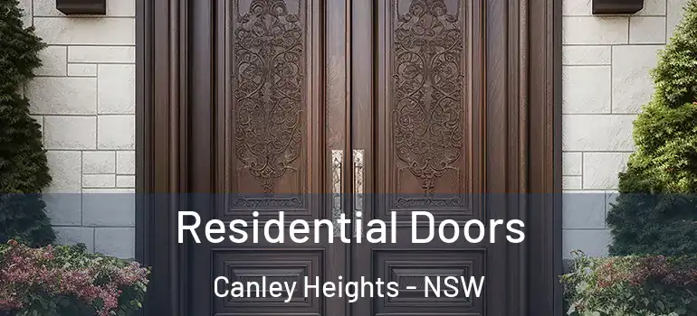 Residential Doors Canley Heights - NSW