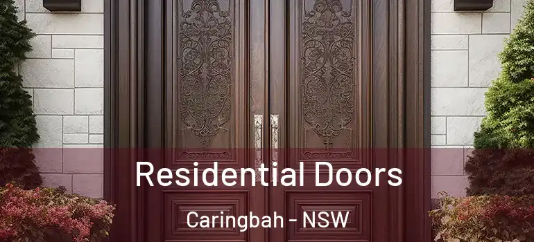 Residential Doors Caringbah - NSW