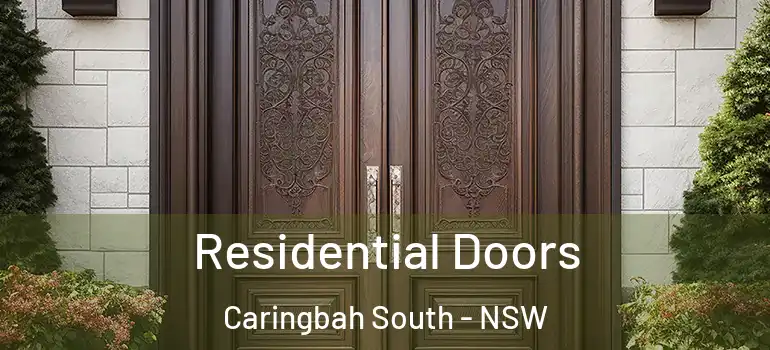 Residential Doors Caringbah South - NSW
