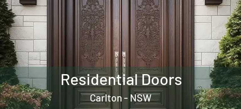  Residential Doors Carlton - NSW