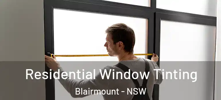  Residential Window Tinting Blairmount - NSW