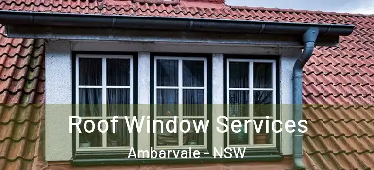 Roof Window Services Ambarvale - NSW