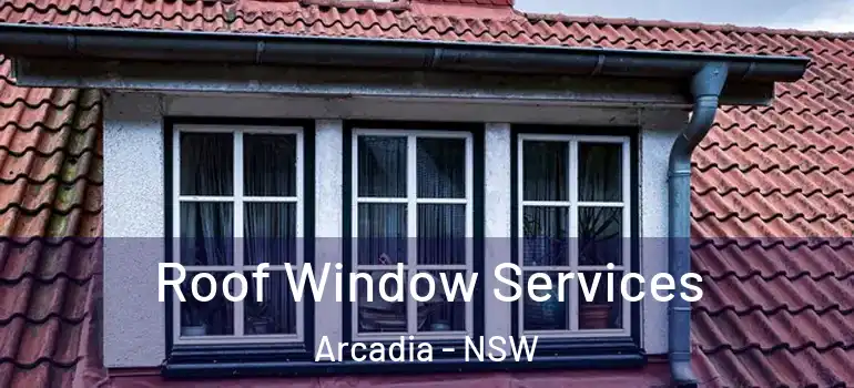 Roof Window Services Arcadia - NSW