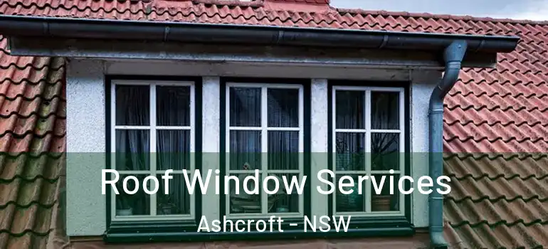 Roof Window Services Ashcroft - NSW