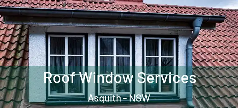 Roof Window Services Asquith - NSW