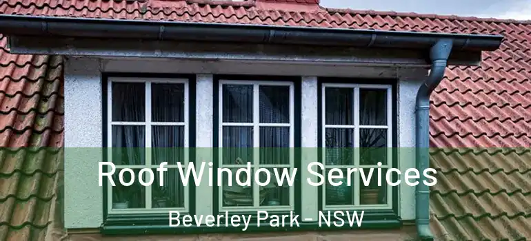 Roof Window Services Beverley Park - NSW