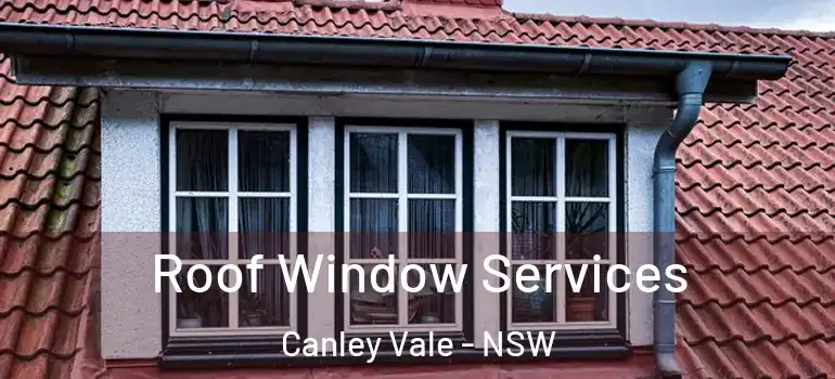 Roof Window Services Canley Vale - NSW