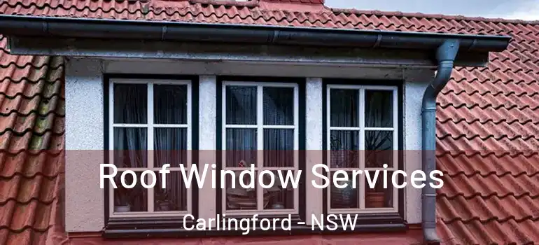 Roof Window Services Carlingford - NSW