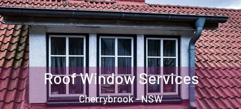 Roof Window Services Cherrybrook - NSW